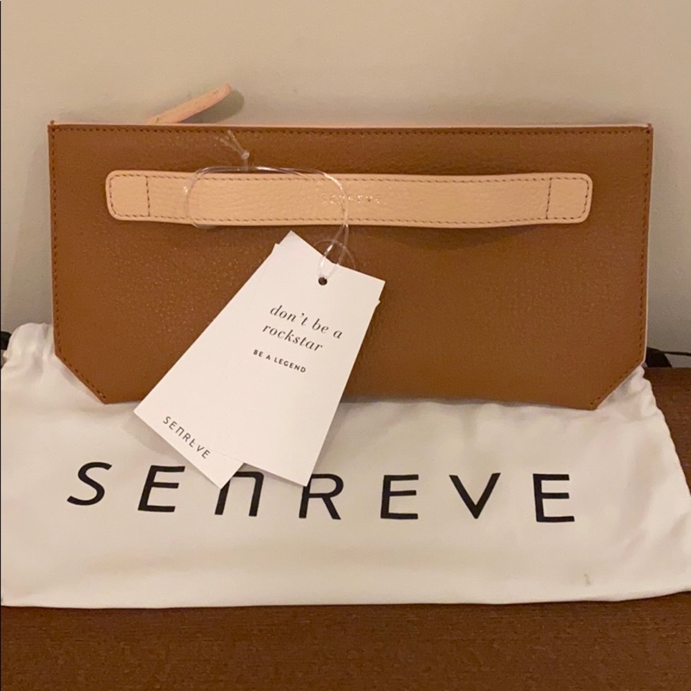 (SOLD) Senreve colorblock clutch